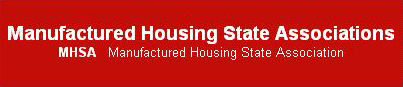 MHSA - Manufactured Housing State Association